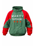 Marty Supreme Green Red Mexico Jacket Timothee Chalamet